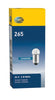 HELLA 265 Standard Series Incandescent Miniature Light Bulb - greatparts