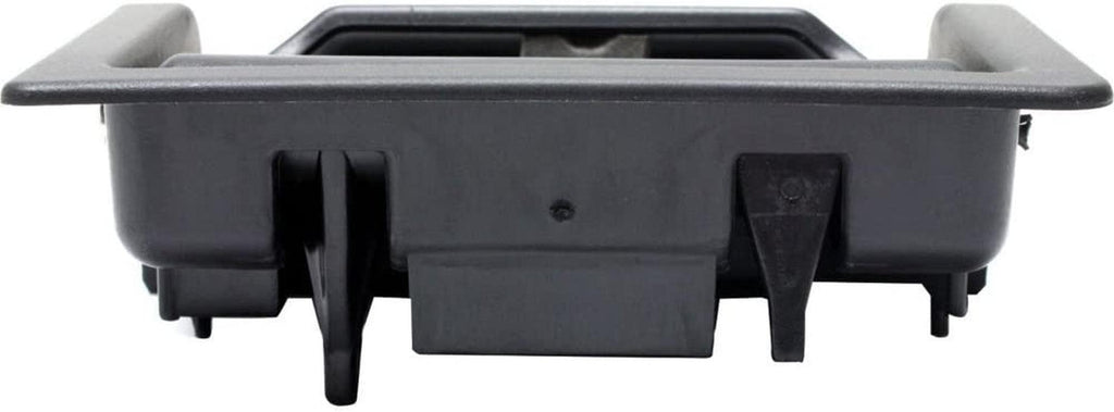 Interior Rear Door Handle Compatible with 2004-2008 Ford F-150 Black Supercab Driver Side