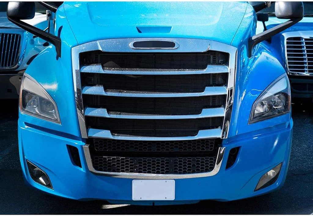 21697 Chrome Bumper Trim for 2018-2021 Freightliner Cascadia