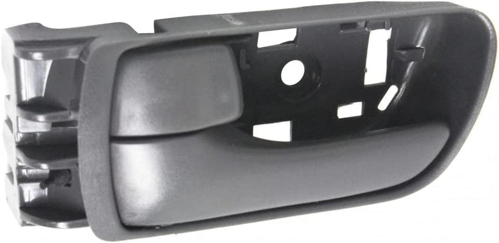 for Toyota Sienna Interior Door Handle Front, Driver Side Gray (2004-2010) | with Door Lock Button| Trim:All Submodels