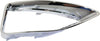 Driver and Passenger Side Fog Light Trim Compatible with 2010-2012 Ford Fusion Chrome, Hybrid/Sel/(Sport 10-10) Models - FO1039139, FO1038139