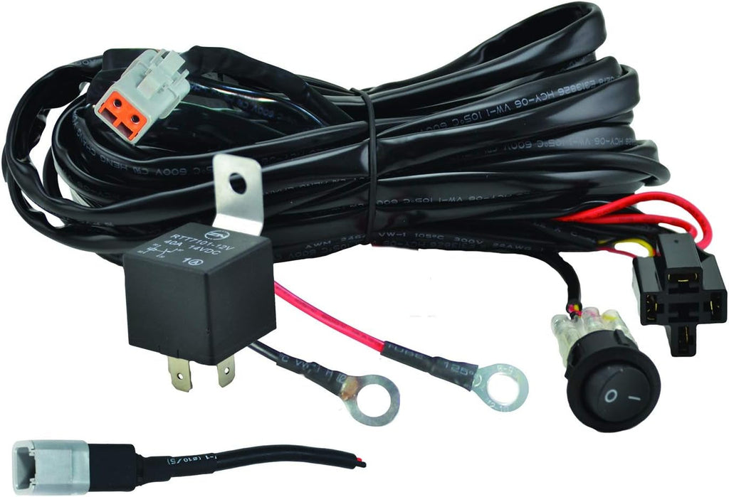 HELLA 357211001 Valuefit Single Light Wiring Harness , Black