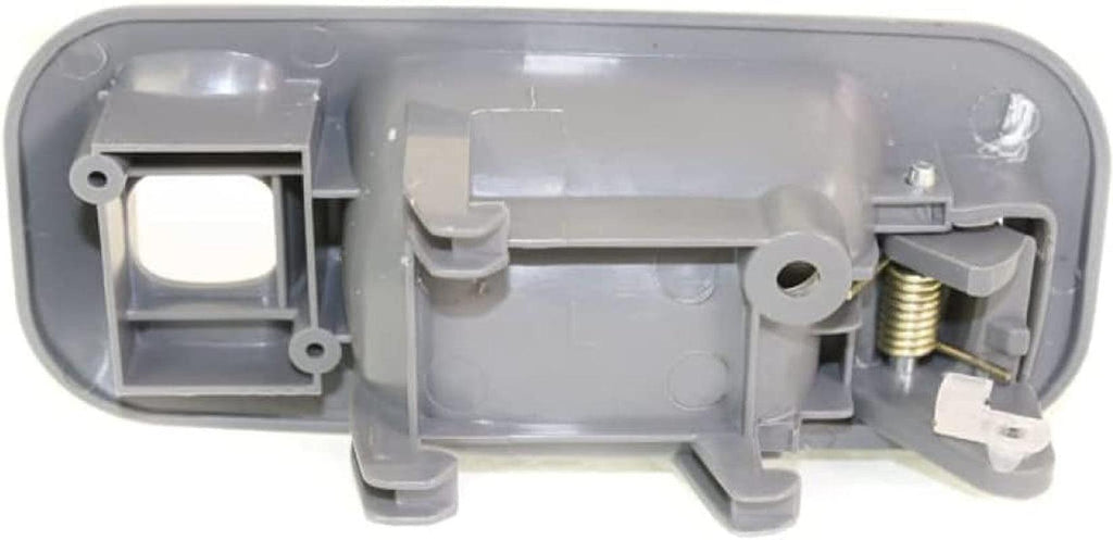 for Honda Civic Interior Door Handle Rear, Driver Side Gray (1992-1995) | with Door Lock Hole | Trim: EX/DX/LX | HO1552102 | 72660SR4J02ZB