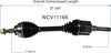 NCV11166 CV Axle Shaft Assembly for Select 2013-18 Ford Escape and 2013 Lincoln MKZ - Front Left (Driver Side)