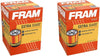 FRAM Extra Guard PH5, 10K Mile Change Interval Spin-On Oil Filter (Pack of 2)