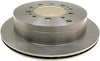 Silver 18A2572A Rear Disc Brake Rotor