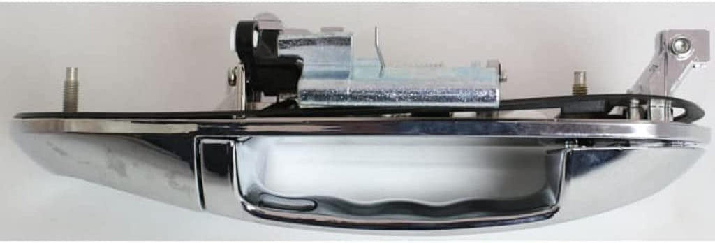 for Ford Explorer Sport Trac Exterior Door Handle Front and Rear, Driver and Passenger Side Chrome (2007-2010) Driver Side - with Key Hole; Passenger Side -| Trim: Xlt/Limited