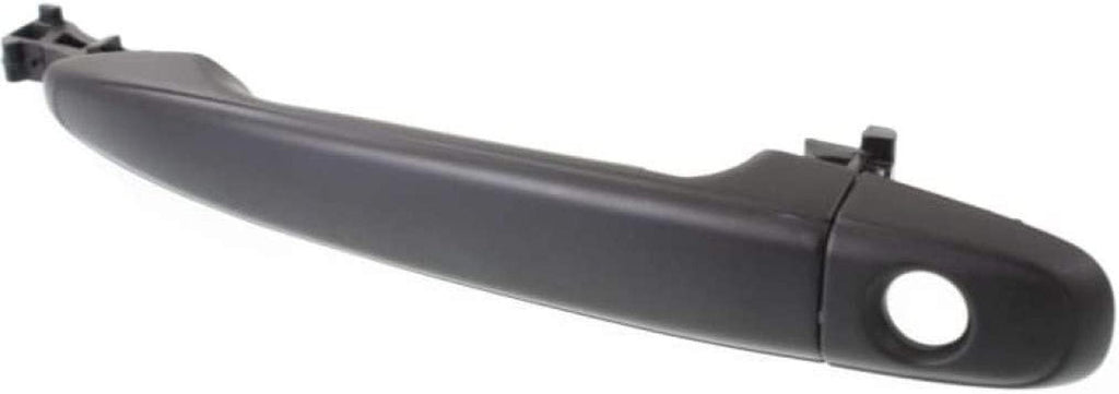 for Toyota Camry Exterior Door Handle Front, Driver Side Smooth Black (2007-2011) | with Key Hole| Trim:All Submodels