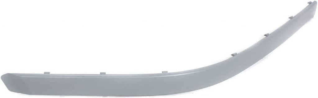 For BMW 525I / 530I / 540I Bumper Trim 2001 2002 2003 Front Passenger Side | Molding | Upper | Outer | Plastic | Paint to Match | Primed | BM1047105 | 51117005958