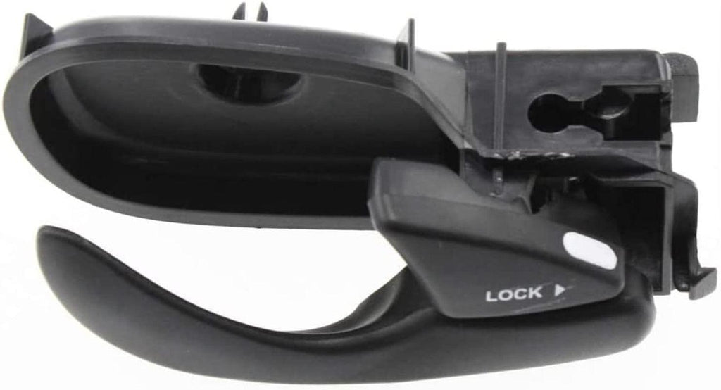 For Ford Focus Interior Door Handle Front or Rear, Passenger Side | Textured Black 2000-2007 | with Door Lock Button | Trim: All Submodels | FO1353126 | 1S4Z5422600A