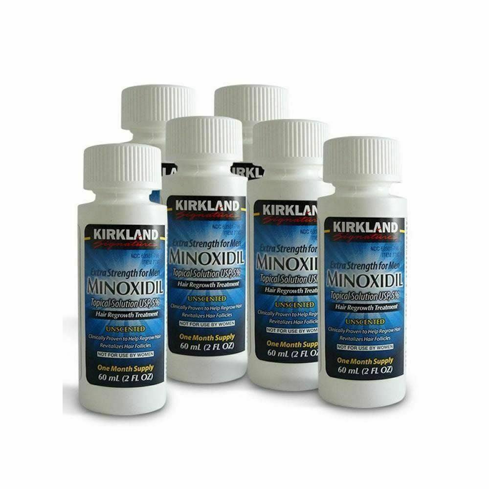 🔥Kirkland Minoxidil 5% Extra Strength Men Hair Regrowth Solution 6 Month Supply