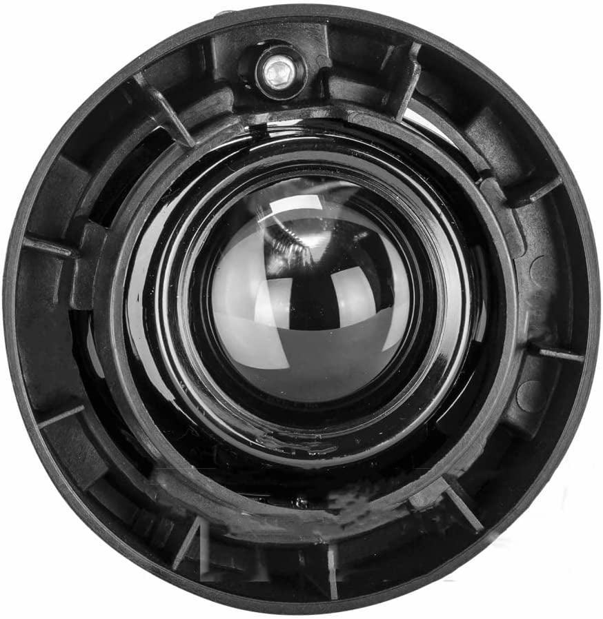 : for Pontiac G6 Fog Light Assembly 2005 06 07 08 2009 Driver or Passenger Side | Single Piece | CAPA Certified for GM2592149 (Vehicle Trim: Base/Gt)