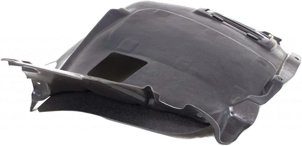 For BMW 135I Splash Guard/Fender Liner 2008 09 10 11 12 | Front, Driver Side, Front Section, with M Package| Replacement for 51118045961, BM1248104 | Trim: Base