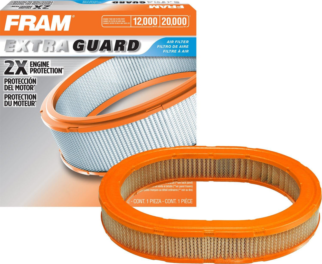 Extra Guard Oval Engine Air Filter Replacement, Easy Install W/ Advanced Engine Protection and Optimal Performance, CA4320