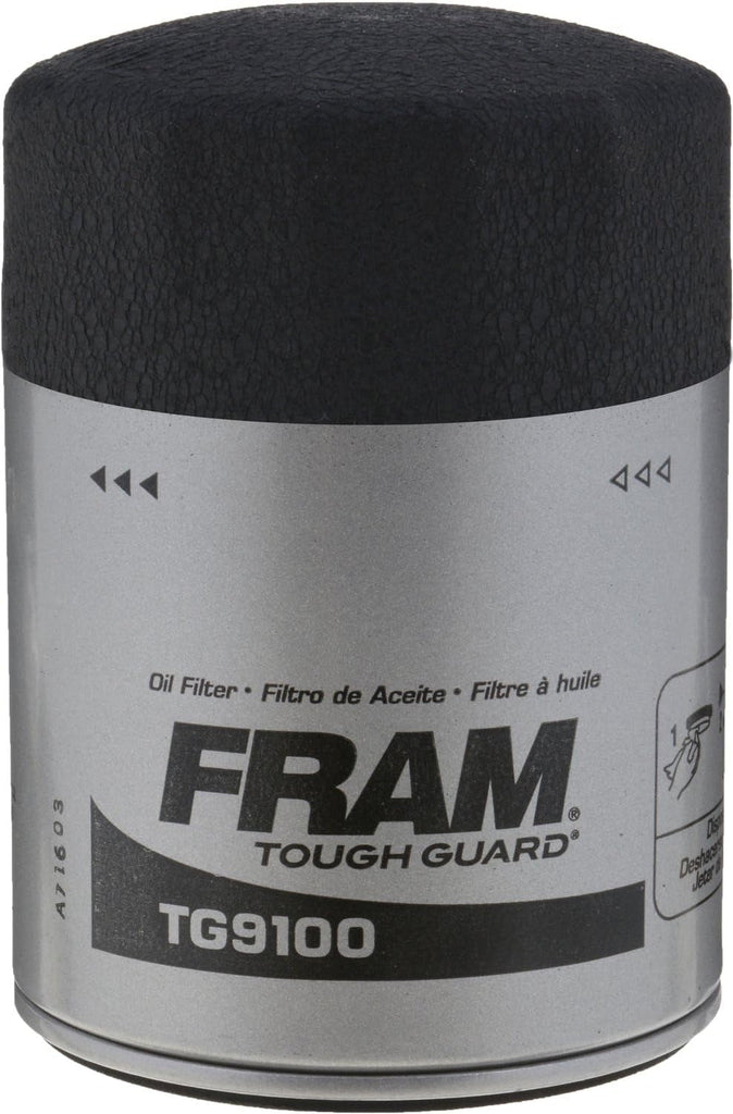 Tough Guard Replacement Oil Filter TG9100, Designed for Interval Full-Flow Changes Lasting up to 15K Miles