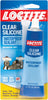 Loctite 908570 2.7 Oz Tub Clear Silicone Waterproof Sealant, Single Tube