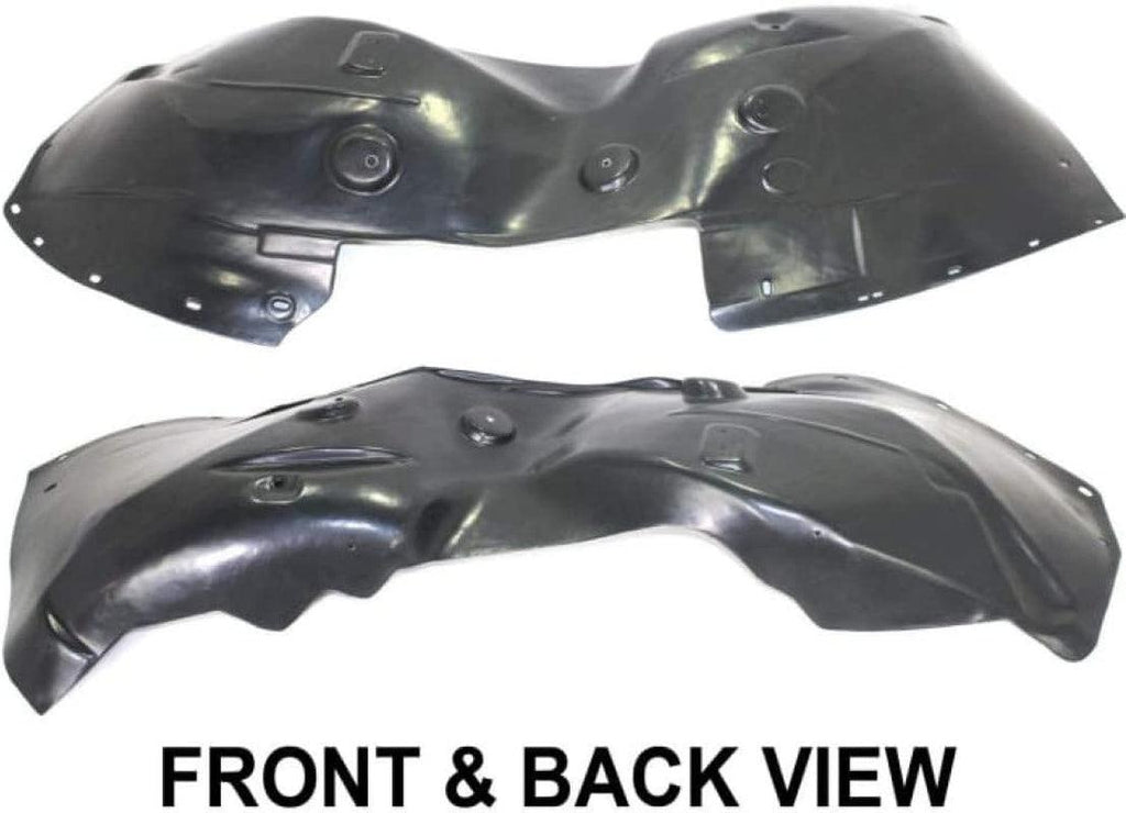 For GMC Yukon Splash Guard/Fender Liner 2008 09 10 11 12 13 | Front, Passenger Side, Hybrid Model | Replacement for 22860092, GM1249202 | Trim: Hybrid