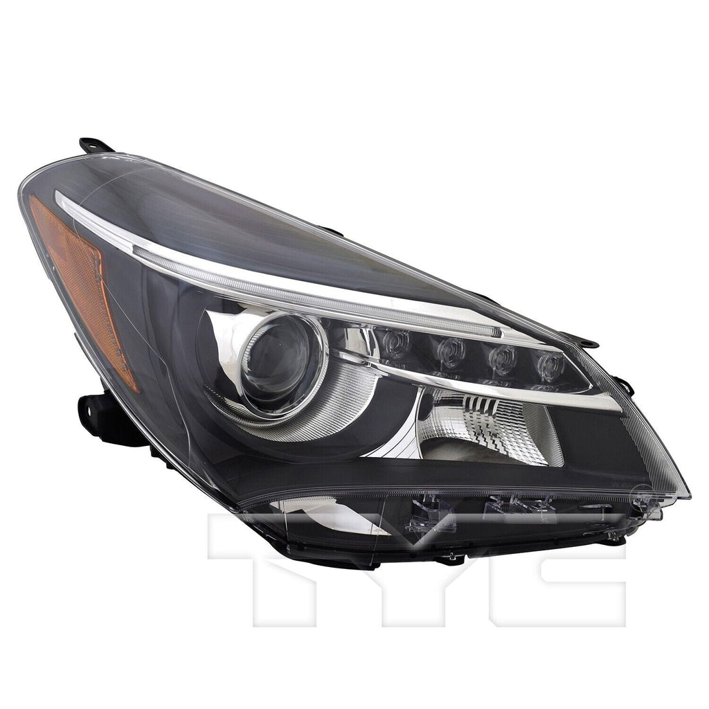 TYC Headlight Assembly for 15-17 Toyota Yaris 20-9633-01-9