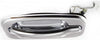 for Chevy Silverado 1500 Exterior Door Handle Rear Driver Side Chrome 2004-2006| Trim: LS/LT/Z71