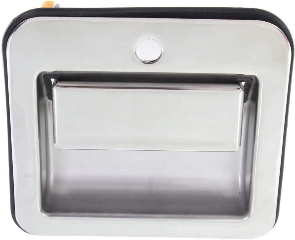 For Kenworth T300 Exterior Door Handle Front, Passenger Side Chrome (1995-2001) | Trim: Base