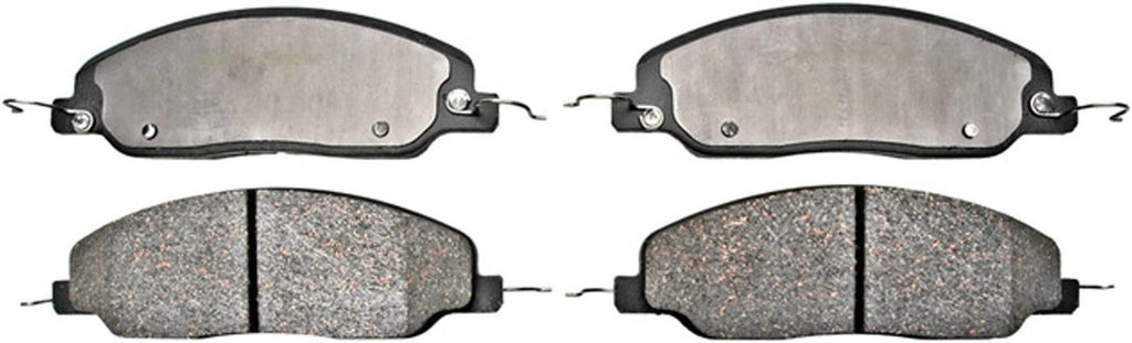 Gold 17D1081C Ceramic Front Disc Brake Pad Set