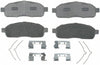 Silver 14D1083MH Semi-Metallic Front Disc Brake Pad Set with Hardware