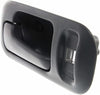 for Honda CR-V Interior Door Handle Front, Driver Side Gray (1997-2001) | with Door Lock Hole | Trim: LX/EX/SE | HO1352116 | 72164S10A01ZA