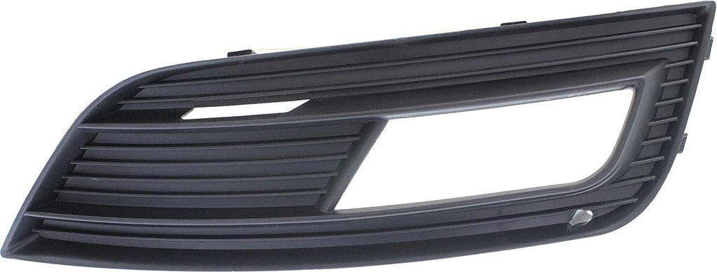 Front, Passenger Side Fog Light Trim Compatible with 2013-2016 Audi A4 and A4 Quattro Textured - AU1039120