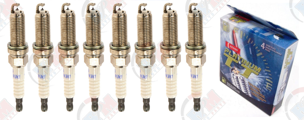 DENSO "PLATINUM" TT Spark Plug Set of 8 for 2007-2016 Toyota Tundra 5.7L 4.6L V8