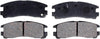 Gold 17D383C Ceramic Rear Disc Brake Pad Set