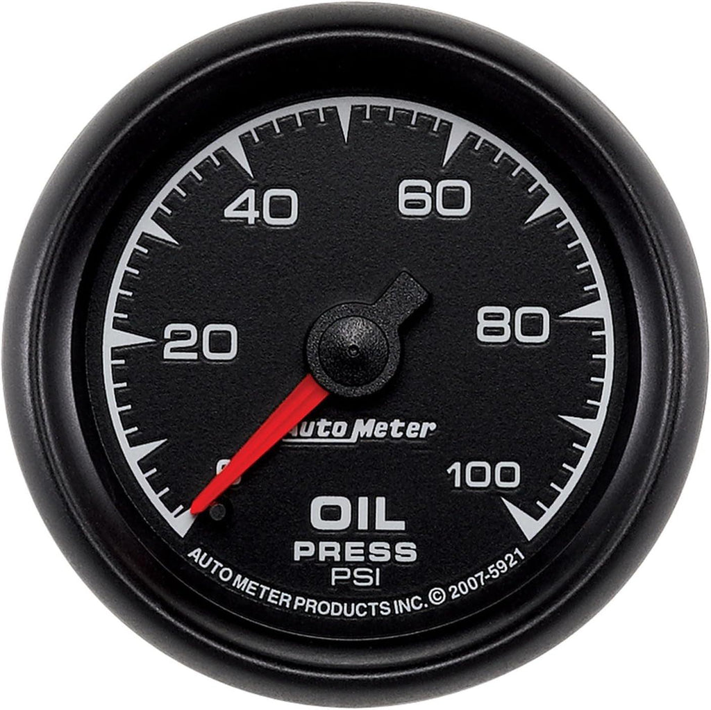 5921 ES 2-1/16" 0-100 PSI Mechanical Oil Pressure Gauge