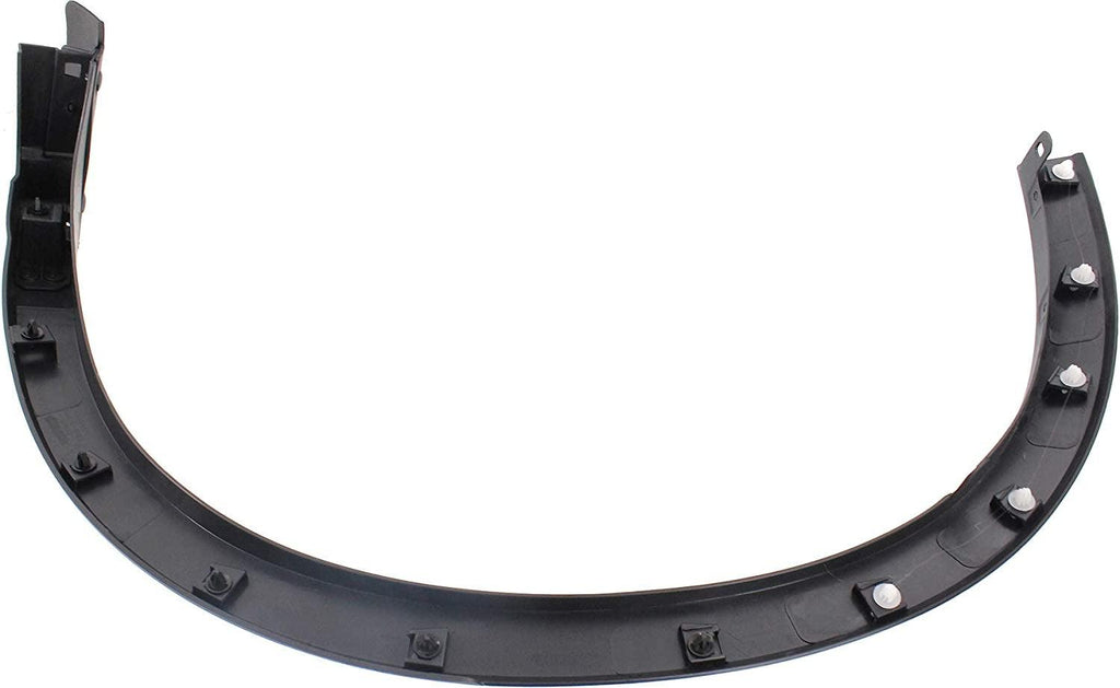 Fender Trim Compatible with 2013-2016 Mazda CX-5 Black Rear, Driver Side