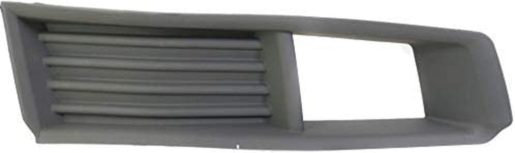 Fog Light Trim Compatible with 2008-2013 Cadillac CTS Primed for Models with Halogen Headlight Front, Passenger Side