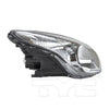 TYC Headlight Assembly for 10-12 Elantra 20-12123-90-9