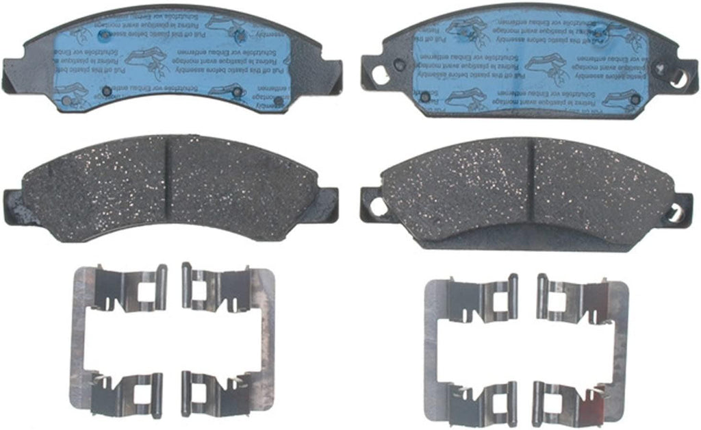 Gold 17D1092CH Ceramic Front Disc Brake Pad Set