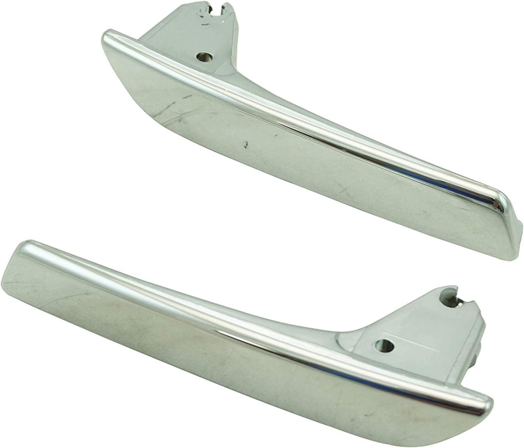 Door Pull Handle Left Right Pair Chrome Front or Rear Interior Compatible with Chevy GMC