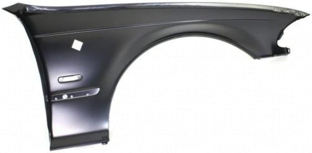 For BMW 320I 2001 Front Fender Driver Side | with Turn Signal Light Hole | Replacement for 41358240405, BM1240122 | Trim: Base