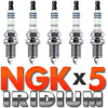 5 X NGK Iridium IX Spark Plugs Set for Chevrolet GMC Hummer L5 / 3.7L FAST SHIP!