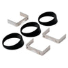 ANGLE RINGS 3 PCS. BLACK FOR 2-5/8 in. GAUGES - greatparts