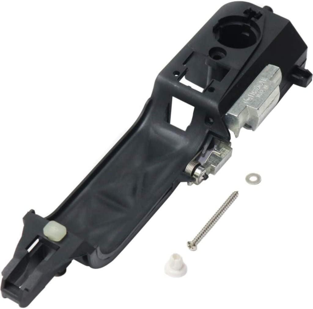 for Ford Focus Exterior Door Handle Front, Passenger Side Black (2008-2011) | Trim:All Submodels