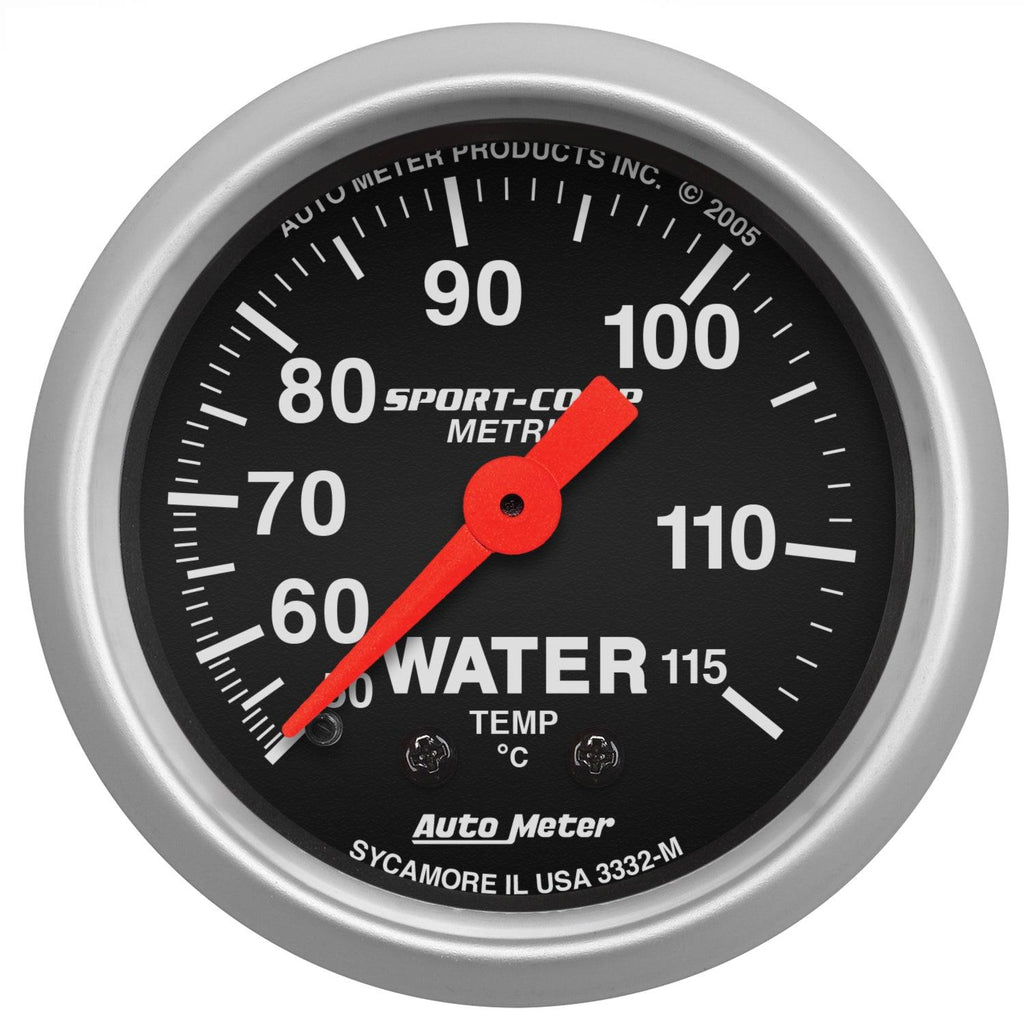 2-1/16 in. WATER TEMPERATURE 50-115 Celsius SPORT-COMP - greatparts