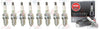 NGK "V-POWER" Spark Plugs (Set of 8) for 2005-2009 Toyota Tundra 4.7L V8