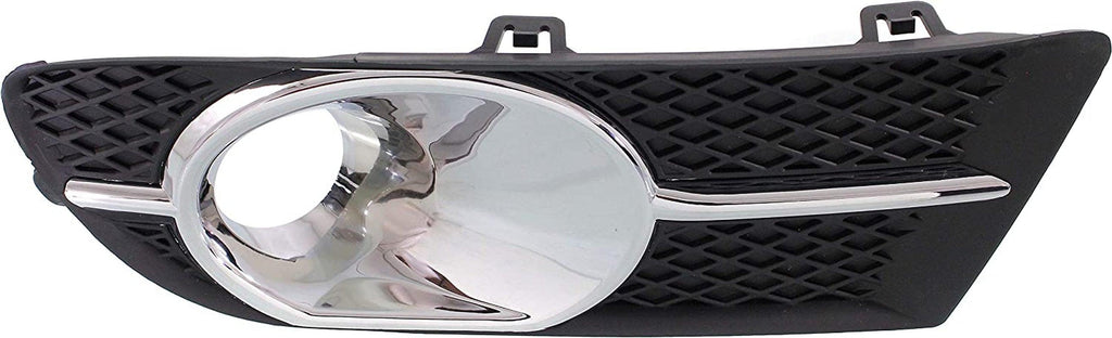 Fog Light Trim Compatible with 2012-2017 Buick Verano Chrome Front, Driver Side