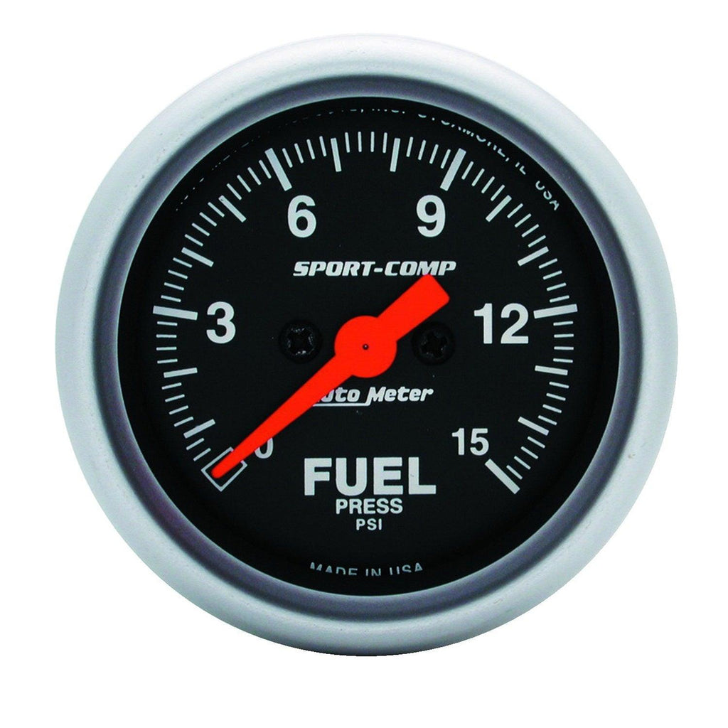 2-1/16 in. FUEL PRESSURE 0-15 PSI SPORT-COMP - greatparts