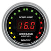 2-1/16 in. WIDEBAND STREET AIR/FUEL RATIO 10:1-17:1 AFR SPORT-COMP - greatparts