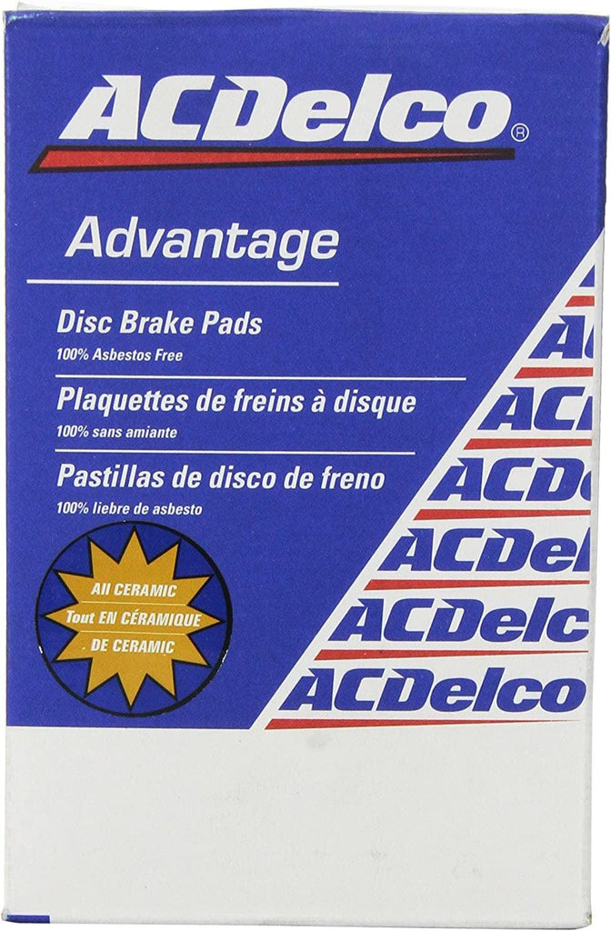 Silver 14D325CH Ceramic Rear Disc Brake Pad Set