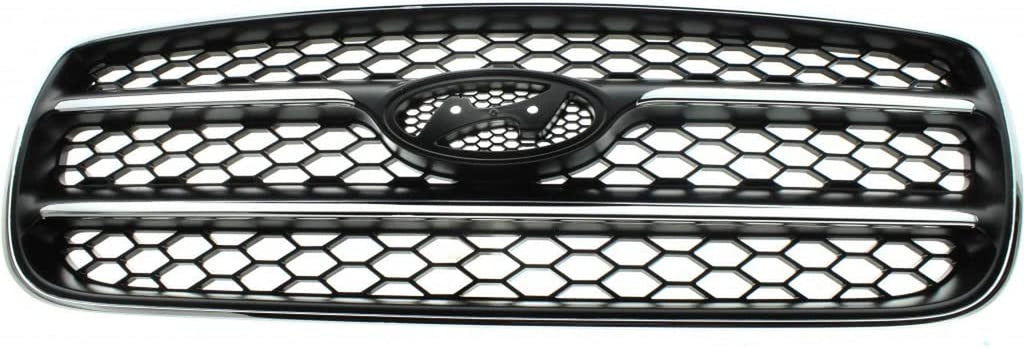 For Hyundai Santa Fe 2007-2009 Grille | Se/Limited | Matte Black | HY1200147