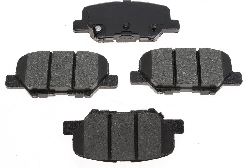 Gold 17D1679CH Ceramic Rear Disc Brake Pad Set