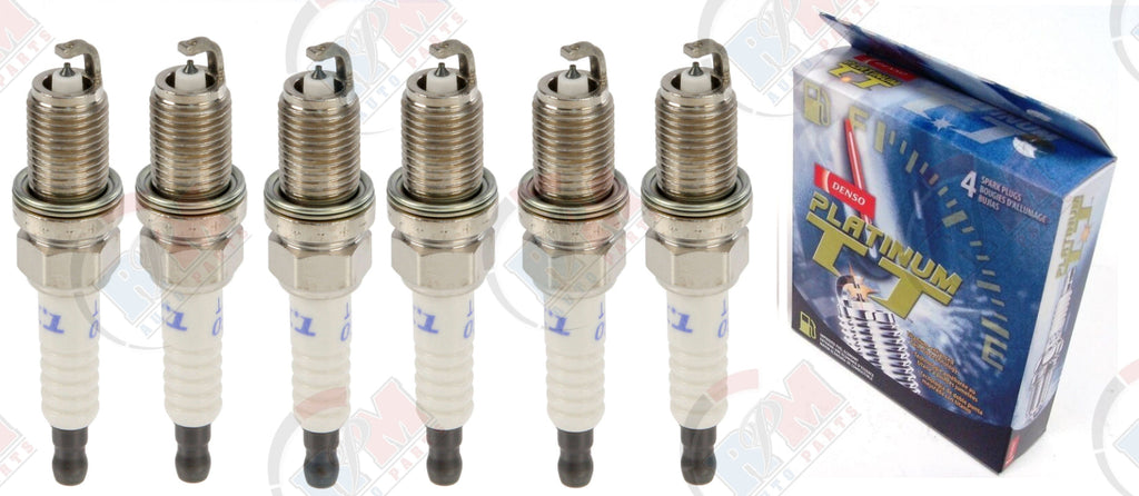 DENSO "PLATINUM" TT Spark Plugs Set of 6 for 1997-2008 Ford F-150 4.2L V6