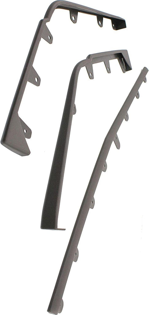 Front Left or Right Bumper Trim Molding Compatible with 2009-2015 Cadillac CTS V Model Gray